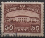 Stamps Indonesia -  Oficina Postal