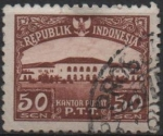 Stamps Indonesia -  Oficina Postal