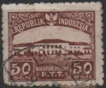 Stamps Indonesia -  Oficina Postal