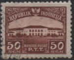 Stamps Indonesia -  Oficina Postal