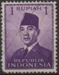 Sellos de Asia - Indonesia -  Pre. Sukarno