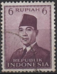 Sellos de Asia - Indonesia -  Pre. Sukarno