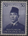 Sellos de Asia - Indonesia -  Pre. Sukarno