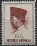 Sellos de Asia - Indonesia -  Pre. Sukarno