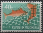 Stamps Indonesia -  Pesca