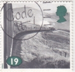 Stamps United Kingdom -  FERROCARRIL