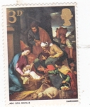 Stamps United Kingdom -  NAVIDAD