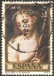 Stamps : Europe : Spain :  1970 - Luis de Morales, Ecce Hommo