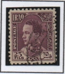 Stamps : Asia : Iraq :  Rey Ghazi