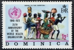 Stamps America - Dominica -  Al hospital