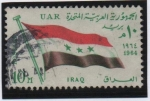 Stamps Iraq -  Bandera