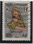 Stamps : Asia : Iraq :  Madre y niño