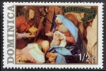 Stamps : America : Dominica :  Navidad 1973
