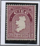 Stamps Ireland -  Mapa d' Irlanda