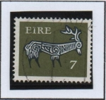Sellos de Europa - Irlanda -  Broche antiguo, Condado d' Kilkenny