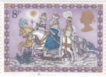 Stamps United Kingdom -  NAVIDAD reyes magos