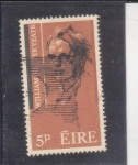 Stamps Ireland -  William Butler Yeats -poeta