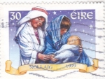 Stamps : Europe : Ireland :  NAVIDAD