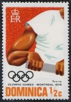 Stamps : America : Dominica :  Juegos Olímpicos