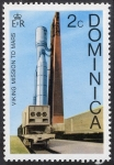 Stamps : America : Dominica :  Espacio