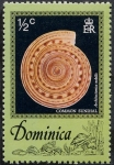 Stamps America - Dominica -  Conchas