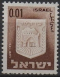 Sellos del Mundo : Asia : Israel : Escudos d' Ciudades: Lida (Lod)