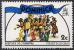 Stamps : America : Dominica :  Carnaval