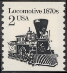 Stamps United States -  Locomotora