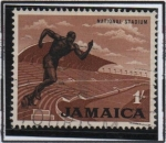 Stamps Jamaica -  Estadio Nacional