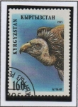 Sellos de Asia - Kirguistn -  Animales Salvajes: Buitre