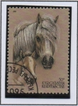 Stamps Asia - Kyrgyzstan -  Caballos