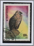Stamps : Asia : Kyrgyzstan :  Aguila Buitre del Himalaya