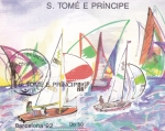 Sellos de Africa - Santo Tom� y Principe -  OLIMPIADA BARCELONA'92