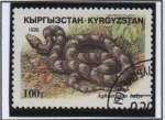 Stamps : Asia : Kazakhstan :  Restiles: agkistrodon halts