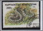 Stamps Asia - Kazakhstan -  Restiles: Elaphe dione