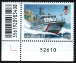 Stamps Monaco -  Inauguración del puerto de Policia
