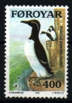 Sellos de Europa - Dinamarca -  serie- Aves acuáticas