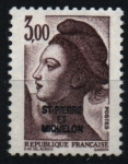 Stamps San Pierre & Miquelon -  serie- Libertad de Galdon