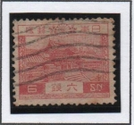 Stamps Japan -  Yomei Puerta, Nikko