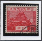 Stamps Japan -  Castillo Nagoya