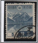 Stamps Japan -  Monte Hodaka
