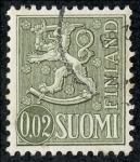 Stamps Finland -  León