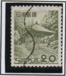 Stamps Japan -  Templo Chusonji