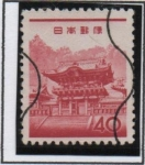 Stamps Japan -  Puerta, Yomei Nikko