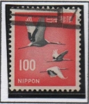 Stamps Japan -  Grulla Japonesa