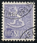 Stamps Finland -  León