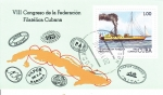 Sellos del Mundo : America : Cuba : VIII Congreso de la Federacin Filatlica Cubana 
