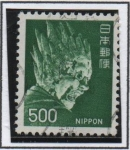 Stamps Japan -  Bazara Tisho.710-794