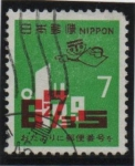 Stamps Japan -  Codigo Postal