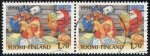 Stamps Finland -  Navidad 1990
